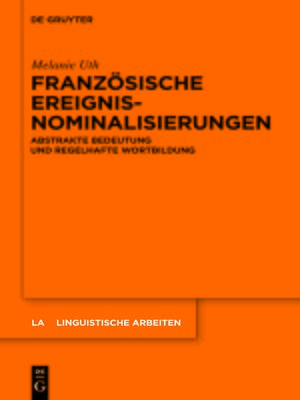 cover image of Französische Ereignisnominalisierungen